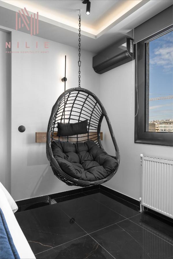 شقة Calliope Penthouse, Nilie Hospitality Mgmt سالونيك المظهر الخارجي الصورة