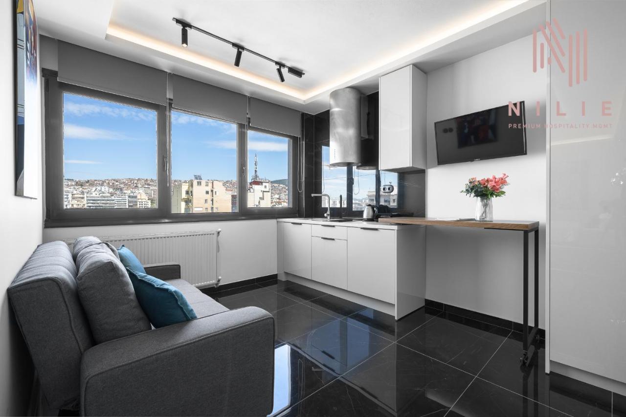شقة Calliope Penthouse, Nilie Hospitality Mgmt سالونيك المظهر الخارجي الصورة