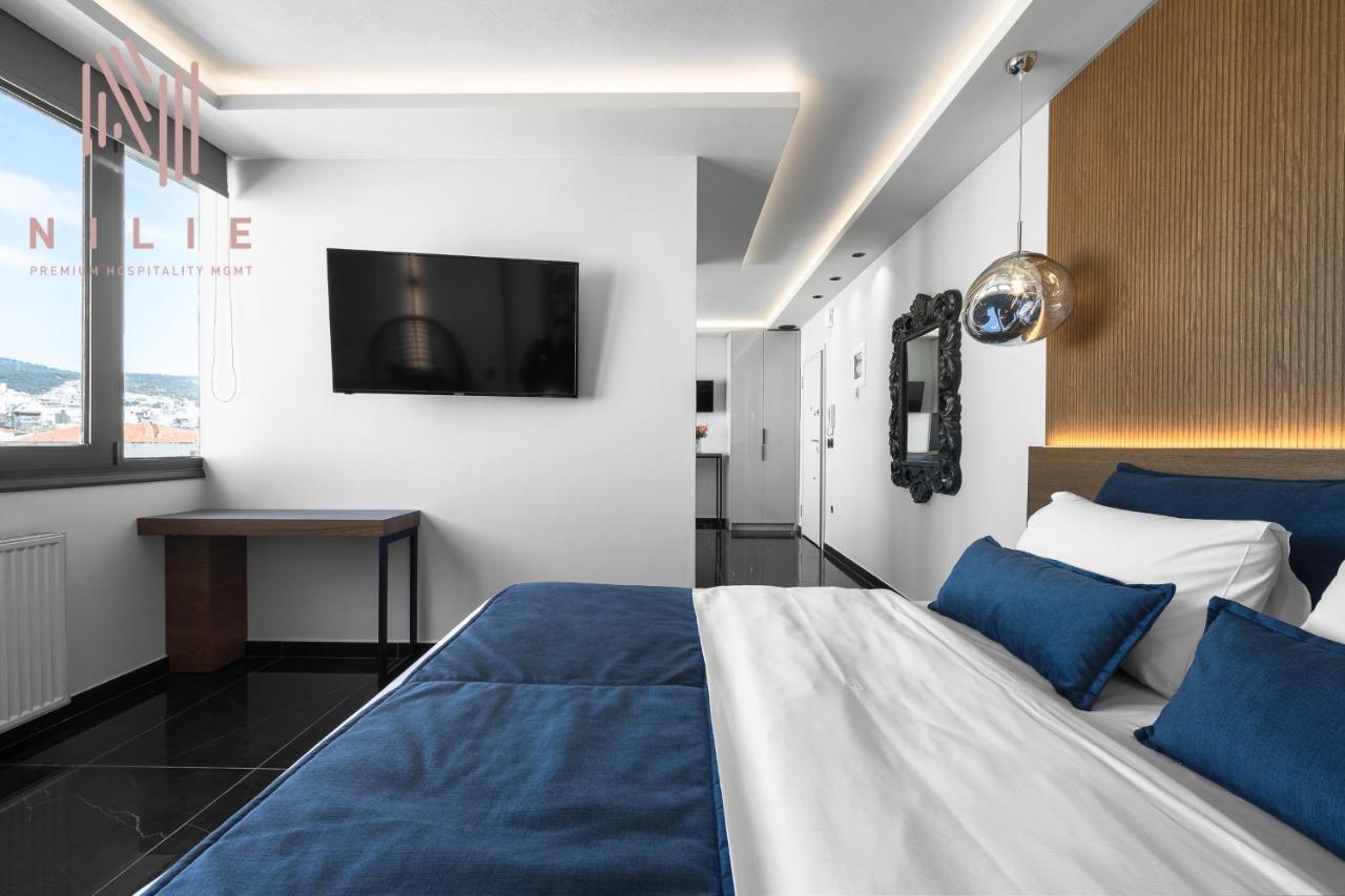 شقة Calliope Penthouse, Nilie Hospitality Mgmt سالونيك المظهر الخارجي الصورة